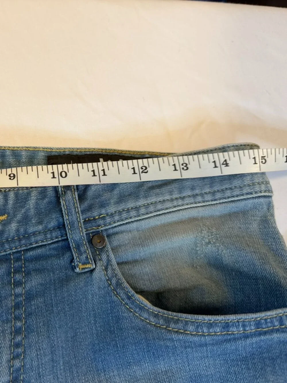 Armani Exchange J14 Skinny Fit Distressed Jeans Light Wash - Men's 30x32